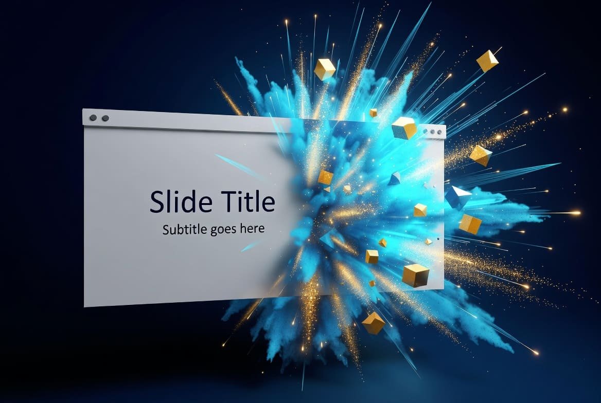Explosión visual de slide premium para PitchPro